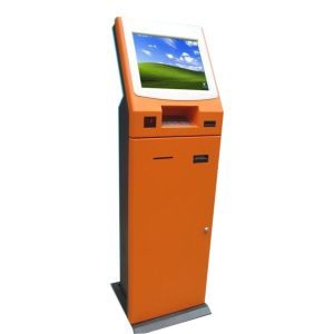 Healthcare Kiosk / Multimedia Kiosks With Card Dispenser, Barcode Scanner and