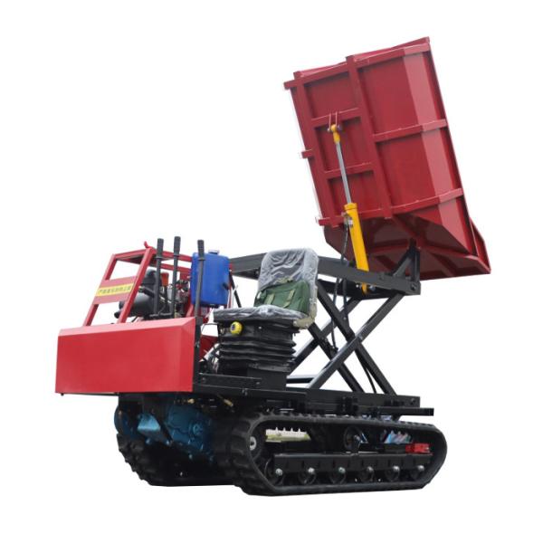 Palm Oil Plantation Diesel Crawler Hydraulic Lift Dump Truck Crawler Tractor