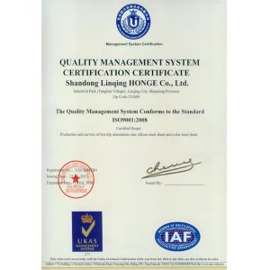 Linqing Hongji （Group）Co，.Ltd. Certifications