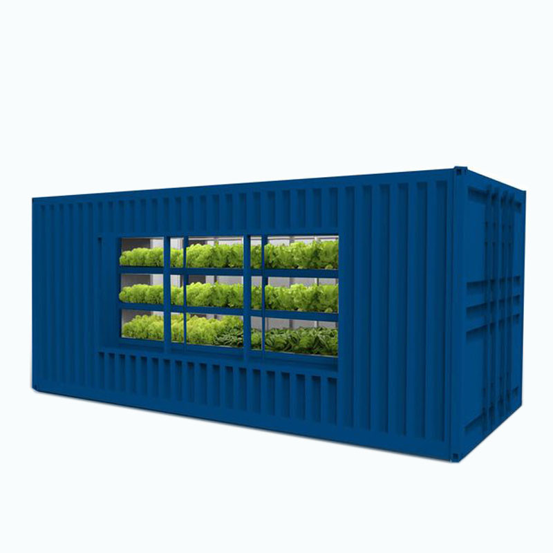 China Customized 10KW Vegetable Vertical Farm Container 200kg To 400kg Per Month wholesale