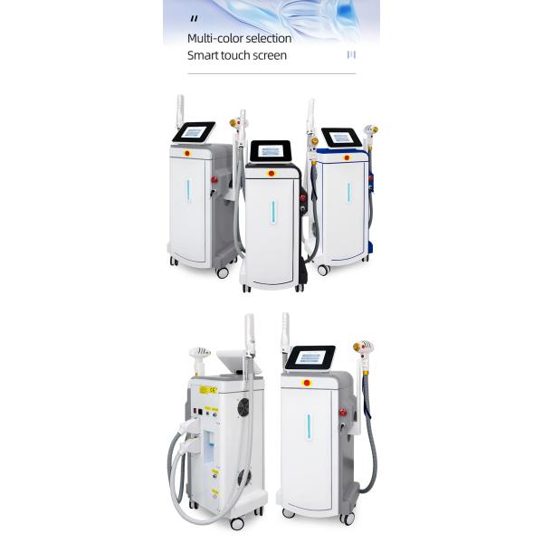 2 in 1 Picosecond Laser Tattoo Removal Machine 1200W Diode Laser Remove Hair Whitening