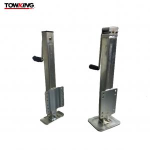 China Bolt On Boat Trailer Jack With Footplate 2,500 Lbs Fits Tongue Size Up To 3 X 5 wholesale