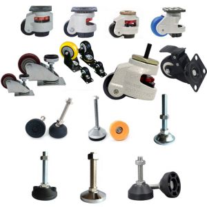 China Light Duty Locking Caster Wheels Aluminium Profile Accessories wholesale