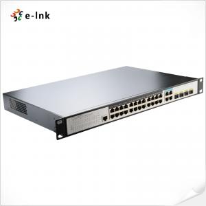 China L2+ Managed Ethernet Switch 24 Port 10 100 1000T To 4 Port Gigabit TP/SFP Combo on sale
