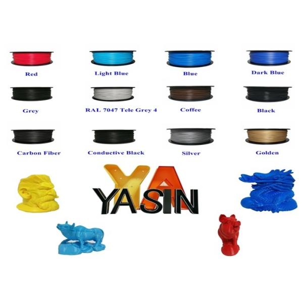 ABS Plastic Roll 1kg 2.2lb Spool 1.75mm / 2.85mm / 3mm 3d Printer Plastic Material