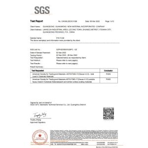 Huizhou Licheng Inflatable Toys Product Co., Ltd. Certifications