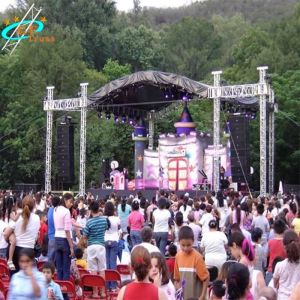 China Square Aluminum Roof Truss System 400*400mm For Concert on sale