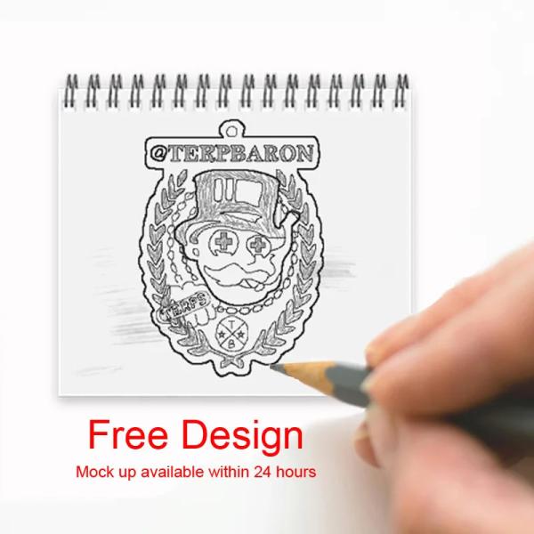 Custom Logo Printed Double Side 2D Soft Pvc Brand Silicone Keyring Rubber Keychain