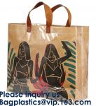 Biodegradable Promotional BAGEASE Three-Layer Hand Bag PVC Tote Waterproof Craft