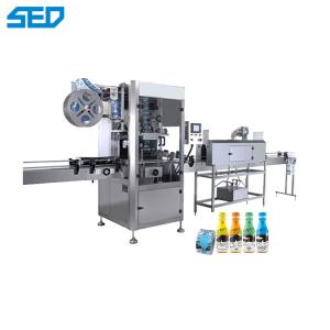 China High Speed Full Automatic Labeling Machine Bottle PVC Sleeve Shrink Applicator wholesale