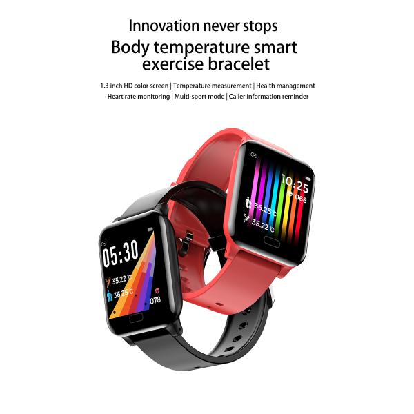 On sales for theBody temperature monitoring smart exercise bracelet /sport watch digital