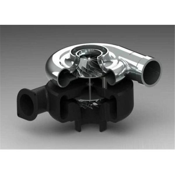 Turbo Body Iron 450-10 Precision Metal Casting Quenching Heat Treatment Grey