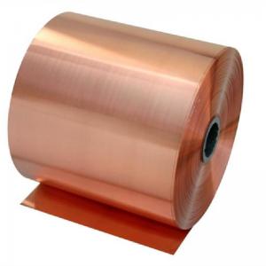 China Cable Wrapping Shielding PET Coated Insulated Copper Foil High Malleability wholesale