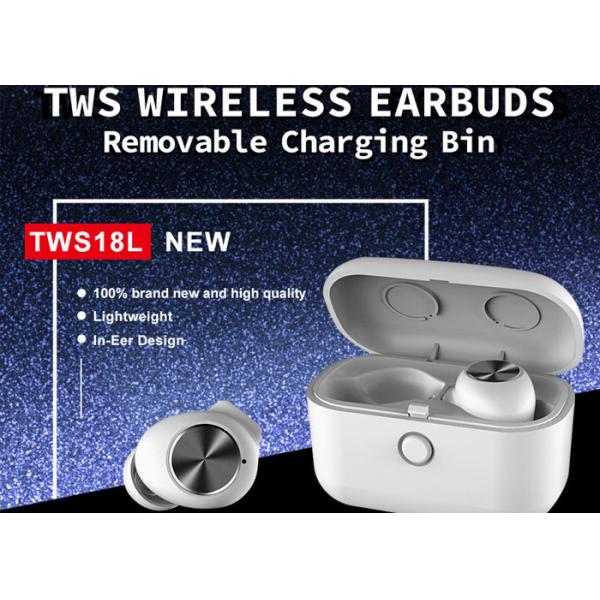 Square Case Wireless In Ear Noise Cancelling Earphones With OEM Services