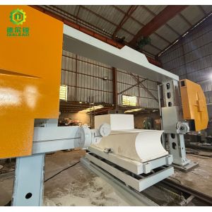 China CNC Stone Profiling Wire Saw Cutting Machine with Rotary Table on sale