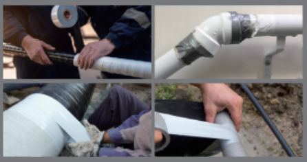 Anti Corrosion Pipe Wrapping Tape Waterproof BOPP Tape 0.3mm For Gas Pipelines