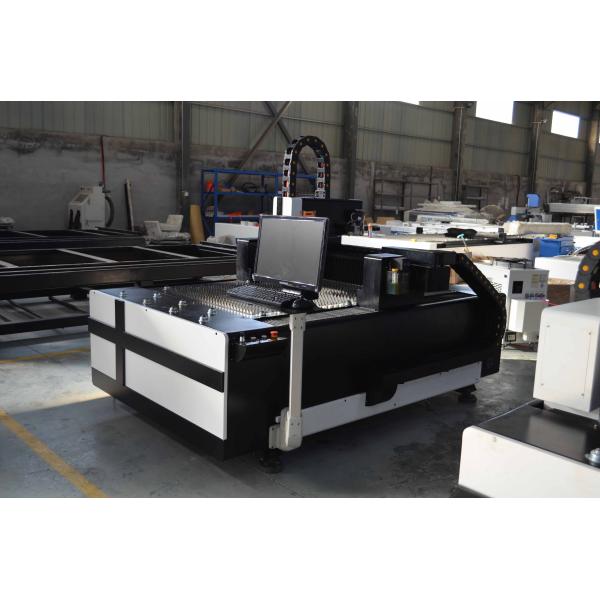 Efficient Raycus 1000W Fiber Laser Cutting Machine , High Accuracy Metal Laser Cutter