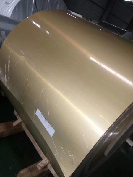 Quality Metal Gloss Color Coated Galvanized Steel Coil Organic Coating Thickness 20-45μM for sale