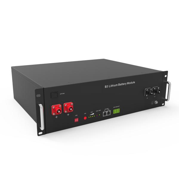 3600WH 48V 75AH Solar Lithium Ion Battery Bank Module L3