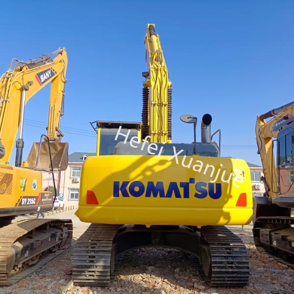 Operating Efficient Used Komatsu PC200 Excavator Backhoe Bucket Type