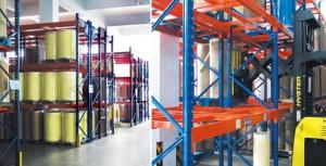 China Double-Deep Pallet Racking System, Multi Tier Storage Racking System on sale