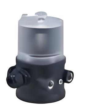 Pneumatically operated 2/2 way angle seat valve CLASSIC Gunmetal body with PA actuator