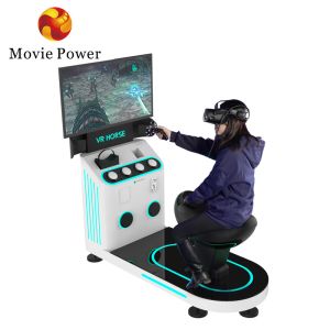 China Horse Riding Simulator Virtual Reality Simulator Horse Ride Vr Game Machine Coin Games Amusement Park Rides Equipment wholesale