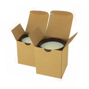 China Custom Logo  Stamped Kraft Paper Box Packaging Boxes Packaging on sale