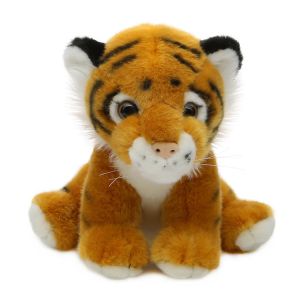 China EN71 15cm Simulation Siberian Tiger Plush Doll wholesale
