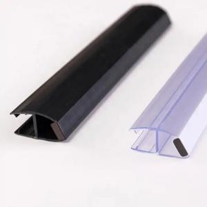 China Glass door fitting seal strip 2.2 meters length for 6mm/8mm/10mm/12mm glass thickness wholesale