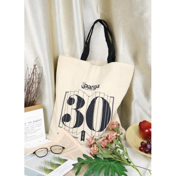 Custom Printed Canvas Tote Bags , Work / Travel Canvas Bag Large Loadability