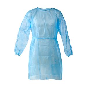 China Blue 20gsm SPP Disposable Isolation Gowns wholesale