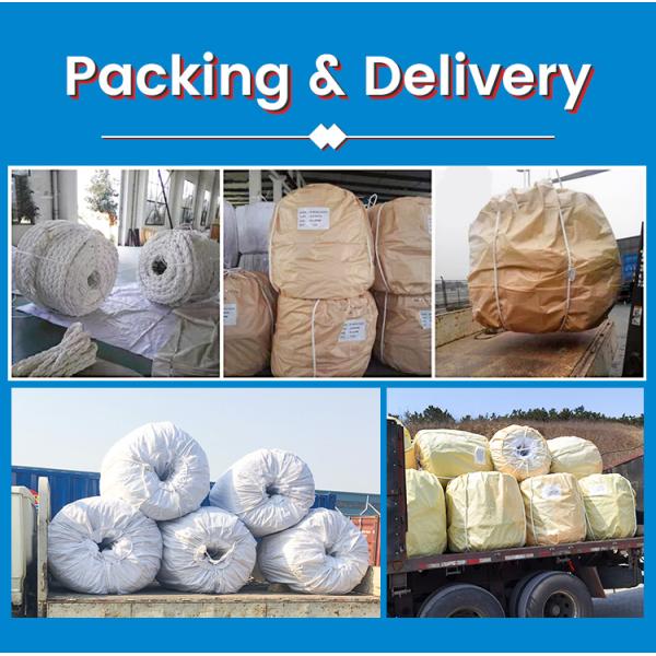 12 Strand UHMWPE Rope 220m Length 46mm Diameter Ultra Strong Abrasion-Resistant