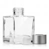 Buy cheap Custom Made Glass Diffuser Bottles / Square Clear Crystal Perfume Bottle from wholesalers