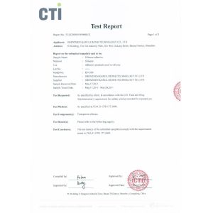 Shenzhen KangLiBang Technology Co., Ltd Certifications