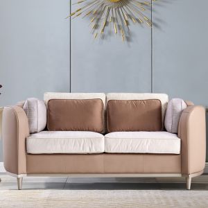 Waterproof Modern Fabric Sofa Set Down Feather For Living Room