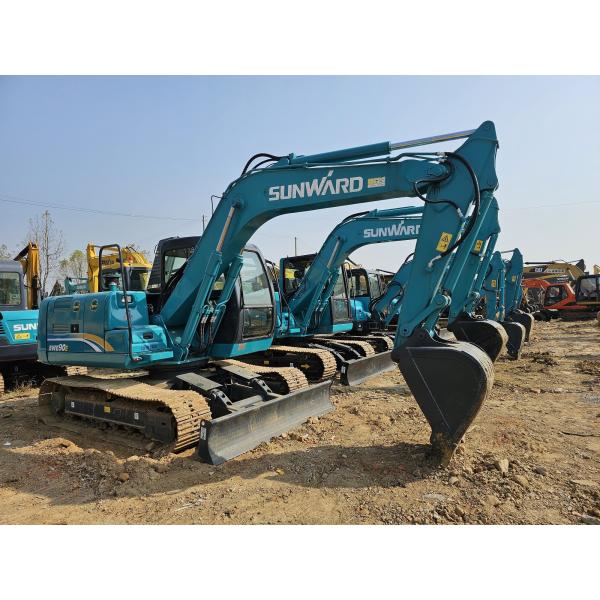 Quality Used 9t Mini Excavator Crawler SWE90E Secondhand Mini Digger for sale