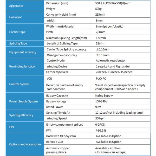 MARS SERIES ASMA1 DESKTOP SMT SPLICING MACHINE