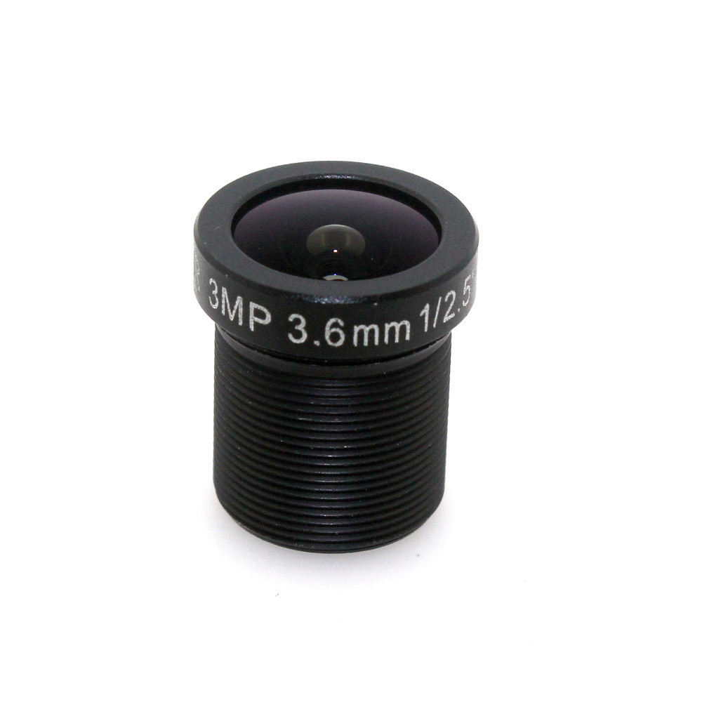 China HD 1/2.5&quot; 3mp M12 CCTV Lens 3.6mm 128 Degrees Wide Angle For Security IP Camera wholesale