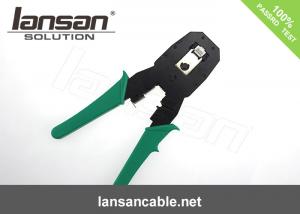 China Carbon Steel Material RJ11 RJ45 Crimping Tool / Network Cable Crimping Tool wholesale