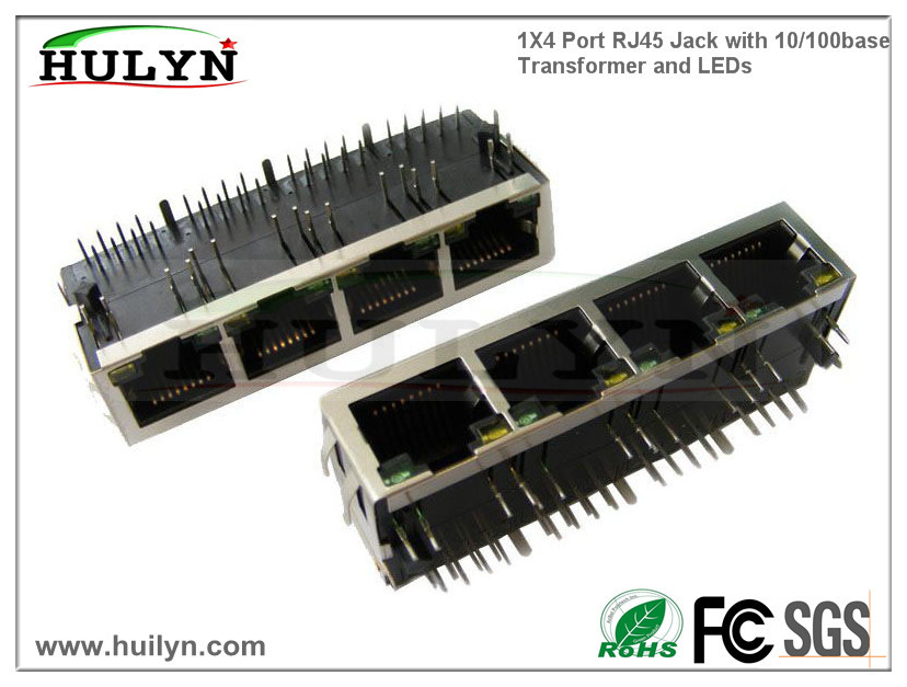 China RJ45 jack with transformer,RJ45 Jacks HLY-001 wholesale