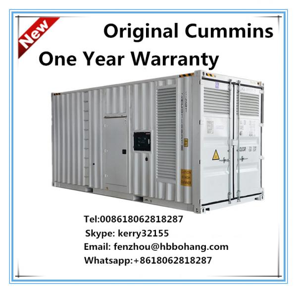Quality Cummins 12 cylinders container diesel generator set for sale