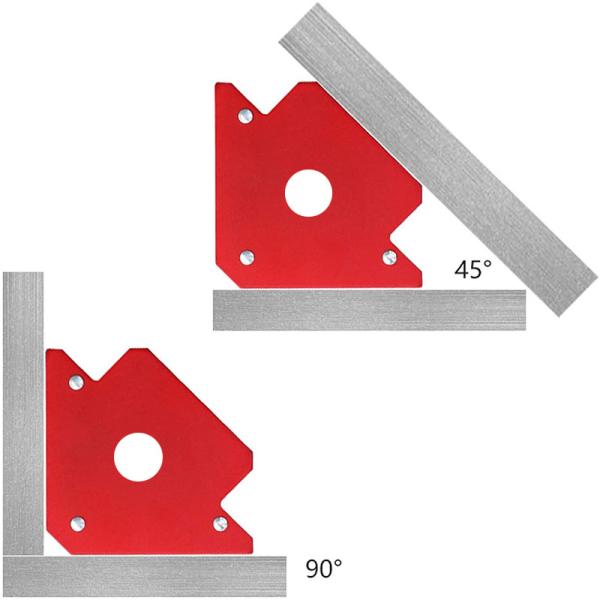 Strong Magnetic Welding Locator Electric Welding Auxiliary Magnetic Suction Right Angle Magnet Bevel Multi-angle Iron Locator
