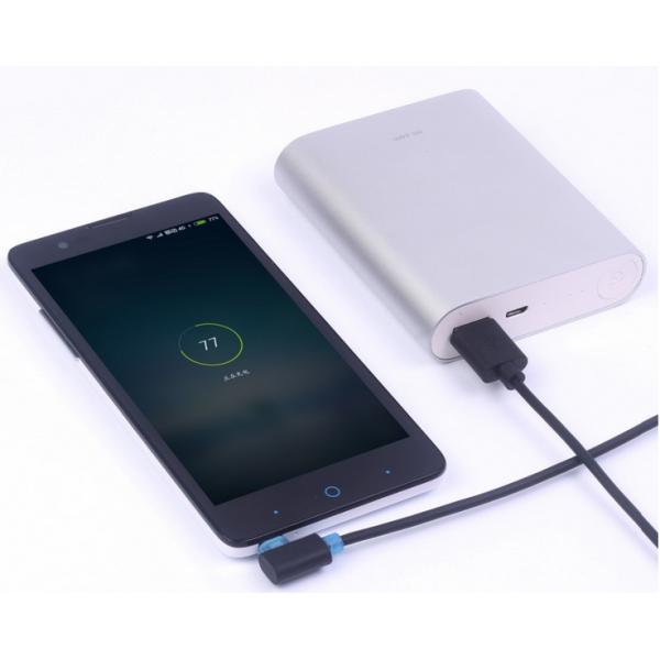 USB 2.0 Micro B USB Cable A Male to Right 90 degree Angle Customized