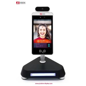 China Android OS AI Facial Recognition And Temperature Scanner 8 Inch wholesale