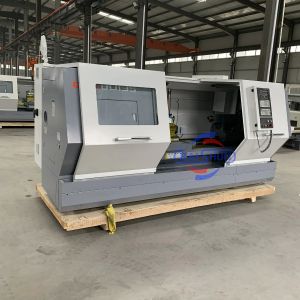 Automatic Flat Bed CNC Lathe Machine Metal Cnc Turning Machine