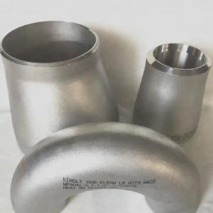 China ASTM A403 Stainless Steel Pipe Fittings WP316L 90 Degree Elbow on sale
