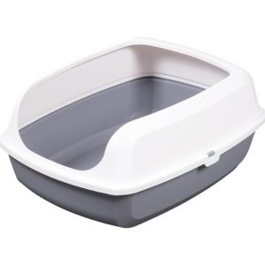 Buy cheap Plastic Semi Enclosed Litter Box Widened And Thickened Anti Leakage from wholesalers