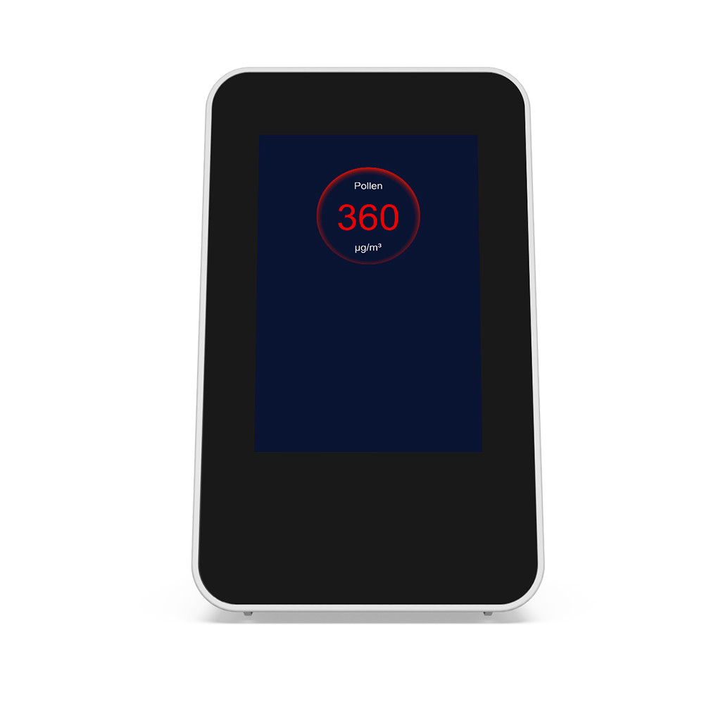 China Real Time TVOC Smart Air Detector IAQ Air Quality Monitor Touchscreen Display wholesale