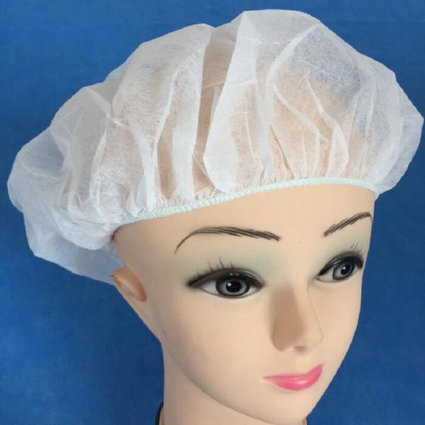 Hospital / Laboratory Use Disposable Head Cap , Non Woven Surgical Cap
